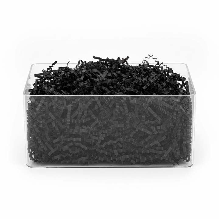 Black Shredded Paper - Gift Basket Filler