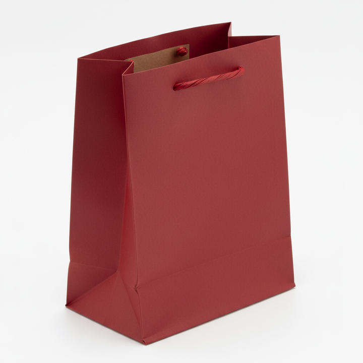 Red Paper Favor Bags - 12 Count
